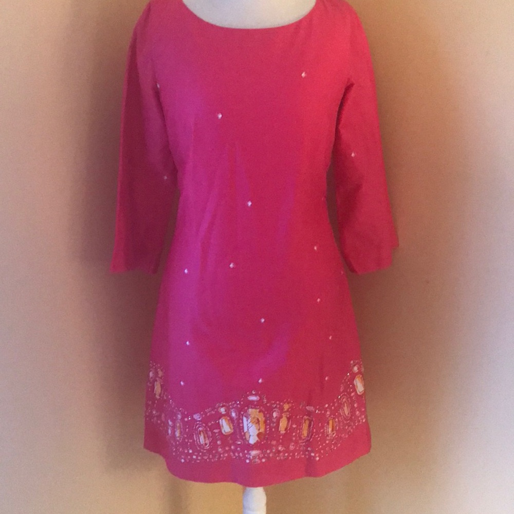 EUC 3/4 Arm length Lilly dress